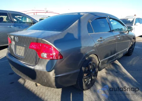 2008 Honda Civic Lx z USA, uszkodzony, nr VIN 2HGFA16548H306496